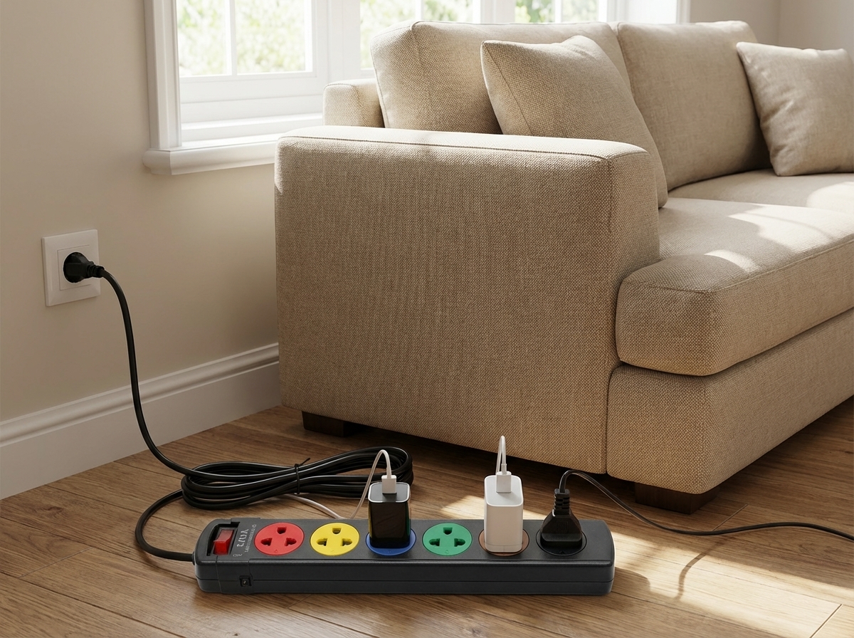 Ổ Cắm LiOA 6SND5.2.10 (6 Lỗ - 5 Mét - 10A)